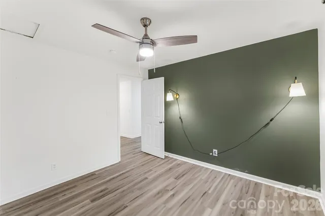 wooden floor in an empty room