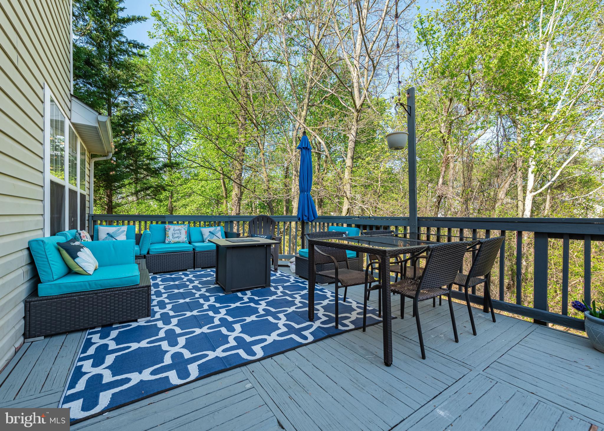 8013 Roland Court Elkridge, MD 21075 - Photo 27 of 27 Private Deck backs to the Woods