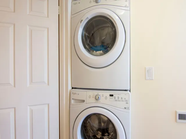 a view of swimming pool from a balcony
