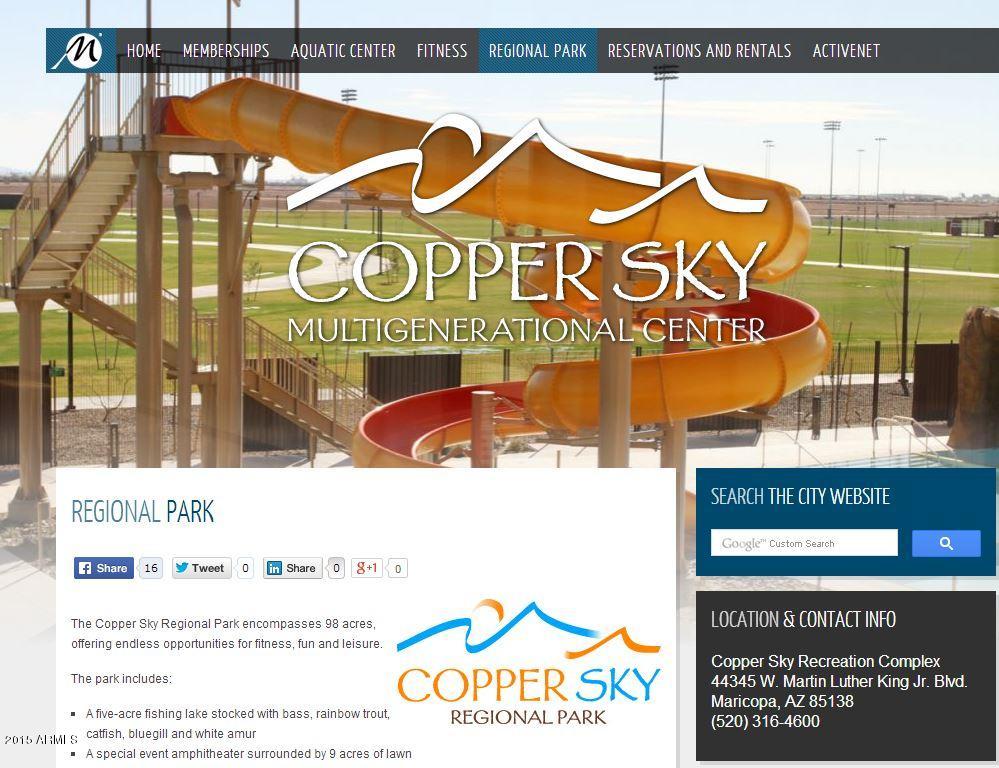 42642 West Venture Road Maricopa, AZ 85138 - Photo 27 of 33 Copper Sky Recreation Complex & Park Ope