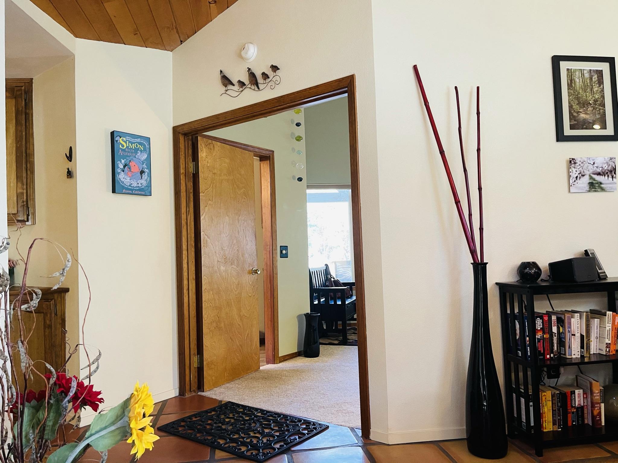 40964 Cherokee Oaks Drive Three Rivers, CA 93271 - Photo 15 of 41 a view of entryway with wooden floor and stairs