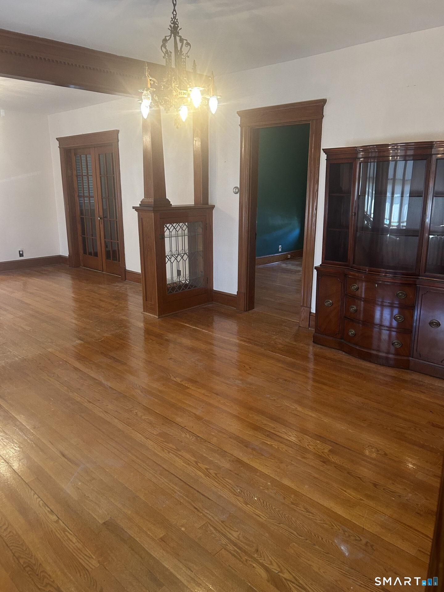 41 Lawlor Street Waterbury, CT 06708 - Photo 5 of 12 Combination living and Dining Room plus hardwood floors