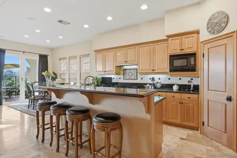 a bathroom with a sink double vanity and a mirror