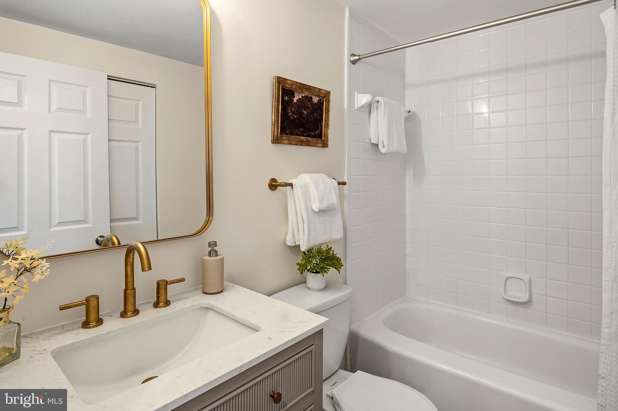 3617 Ripplingbrook Court Bowie, MD 20721 - Photo 11 of 29 a bathroom with a sink and a mirror