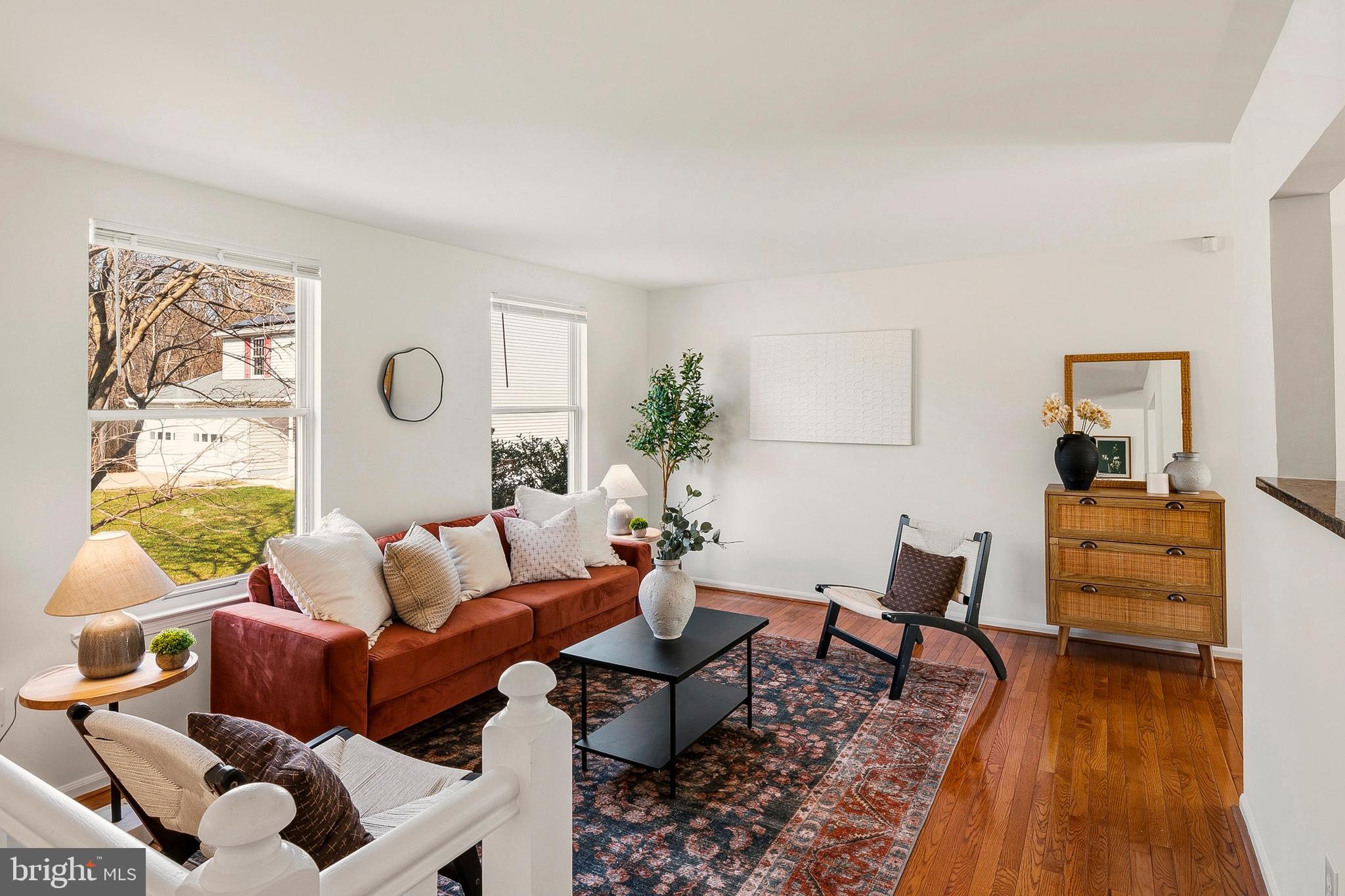 3617 Ripplingbrook Court Bowie, MD 20721 - Photo 2 of 29 a living room with furniture and wooden floor