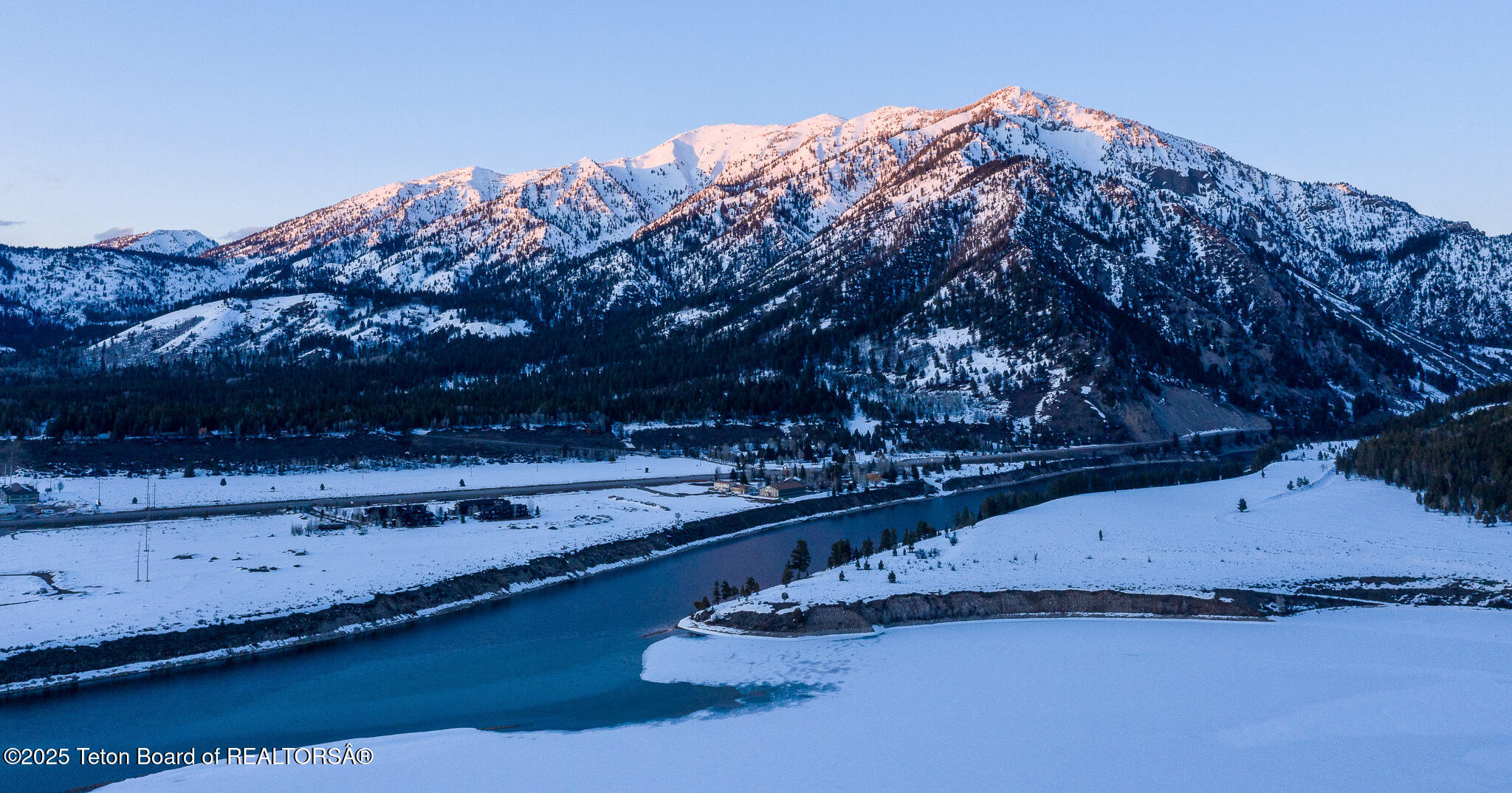 Lot 1 Old Alpine Road Alpine, WY 83128 - Photo 5 of 16 Winter River View