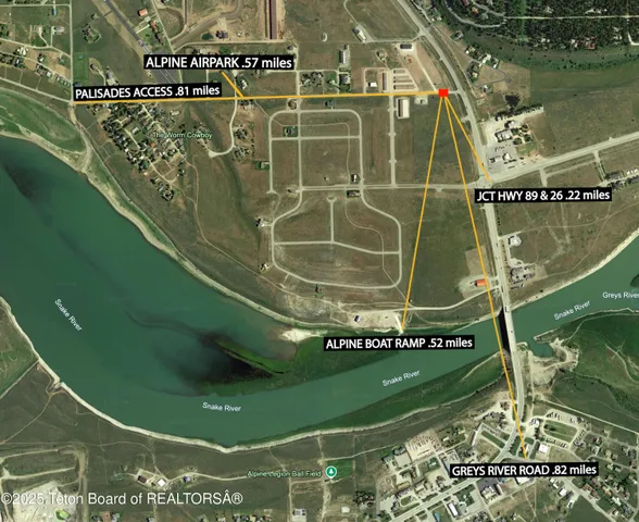 $1,500,000 | Lot 1 Old Alpine Road, Alpine, WY 83128