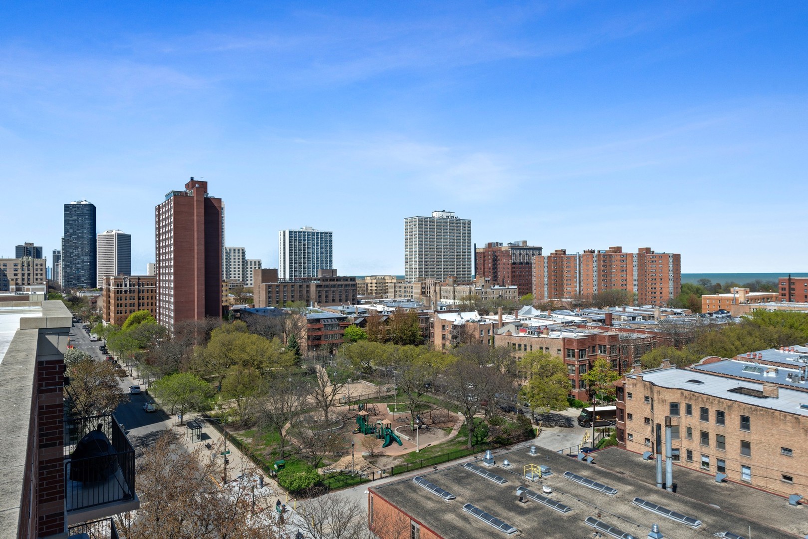 4848 North Sheridan Road, Unit 809 Chicago, IL 60640 - Photo 22 of 45 a view of a city with tall buildings