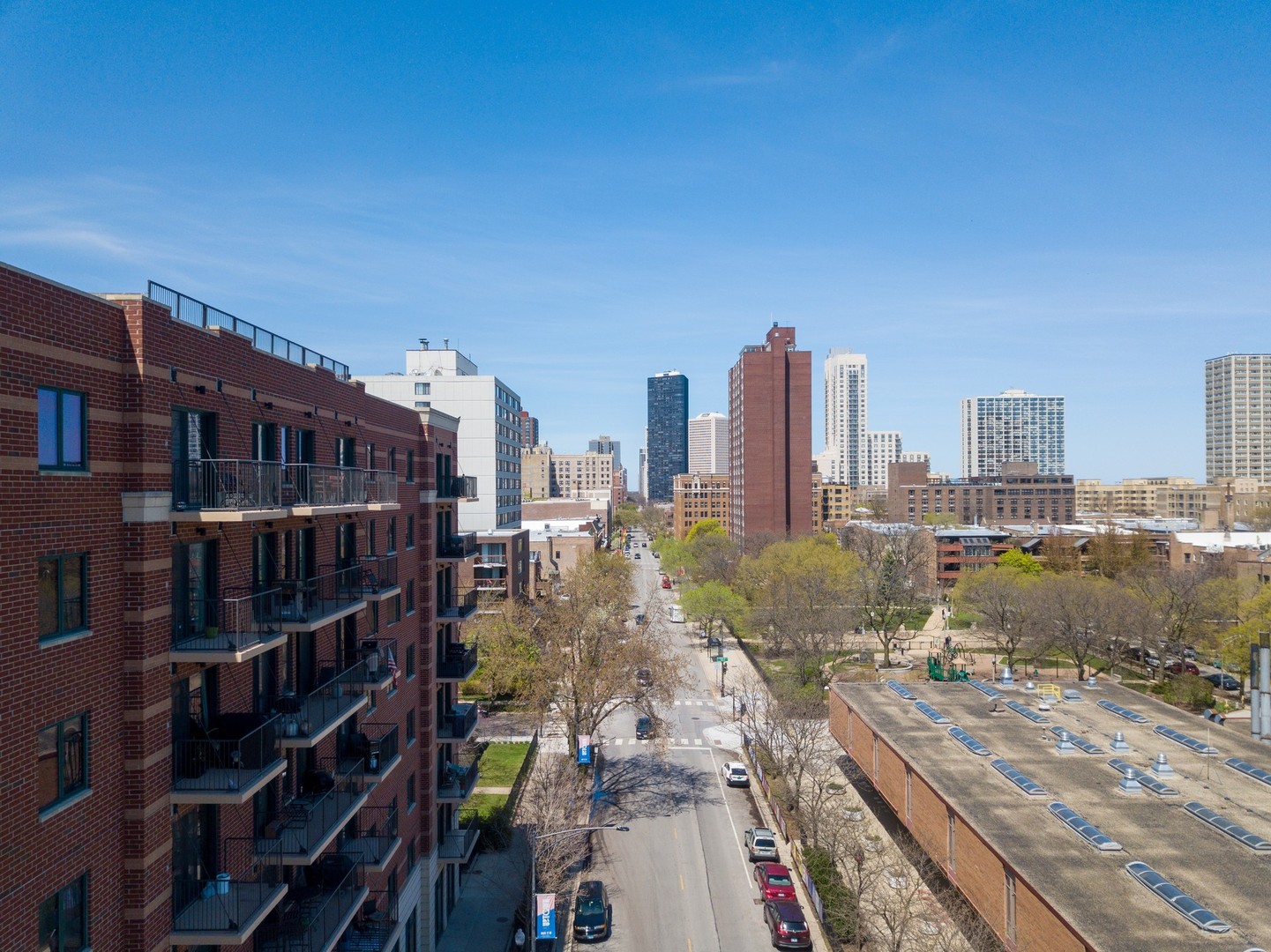 4848 North Sheridan Road, Unit 809 Chicago, IL 60640 - Photo 35 of 45 a view of a city with tall buildings