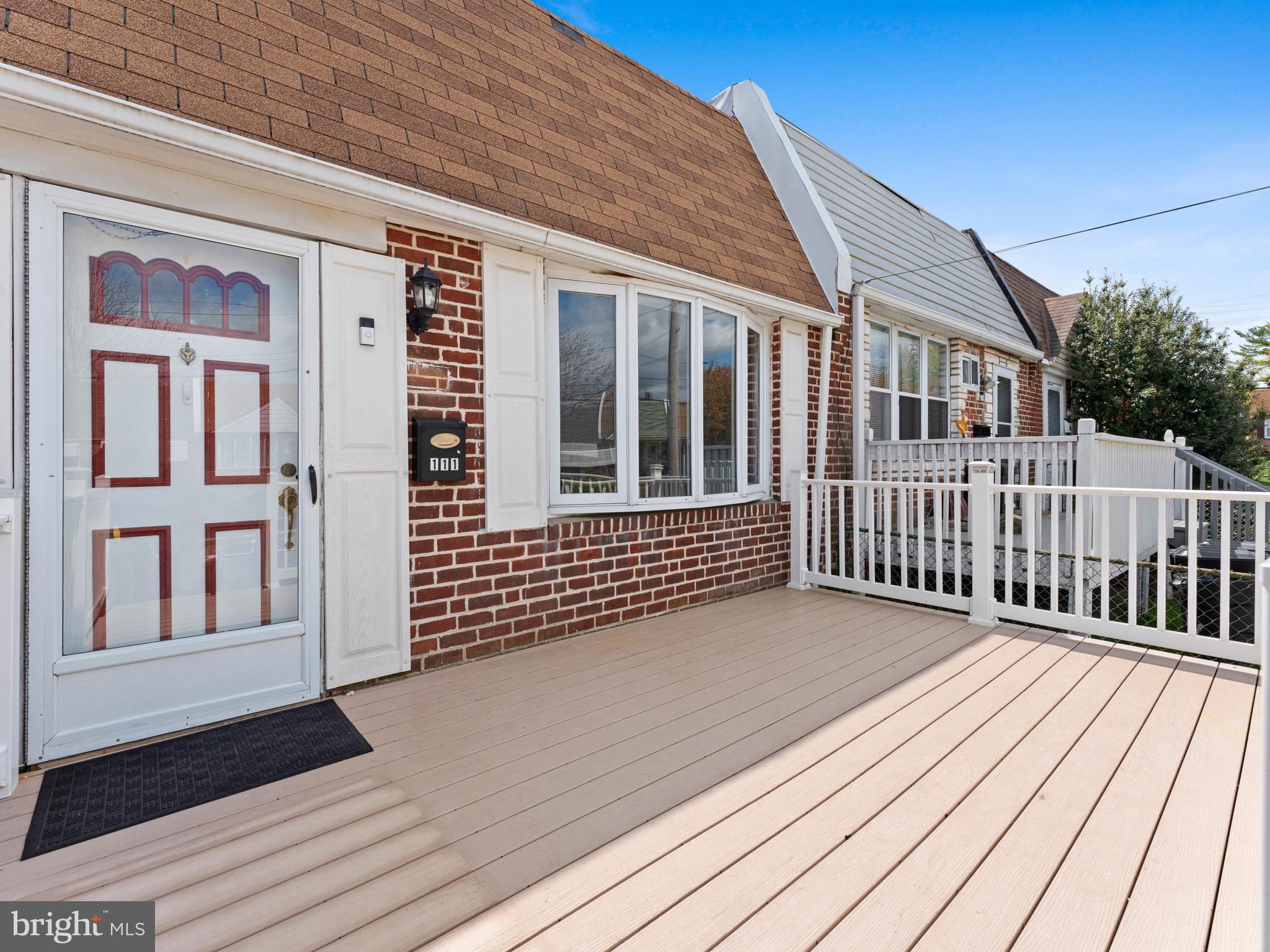 111 Ervin Avenue Marcus Hook, PA 19061 - Photo 1 of 37 a balcony view with a wooden floor