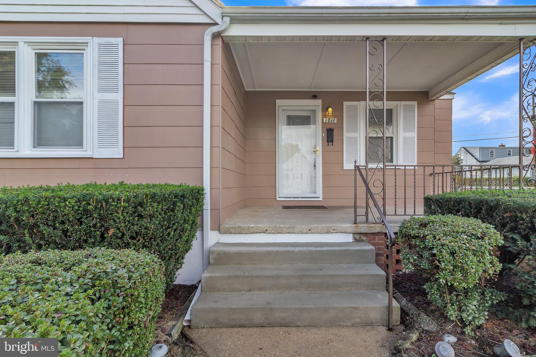 1811 Wendover Road Baltimore, MD 21234 - Photo 4 of 28 freshly painted railing and shutters