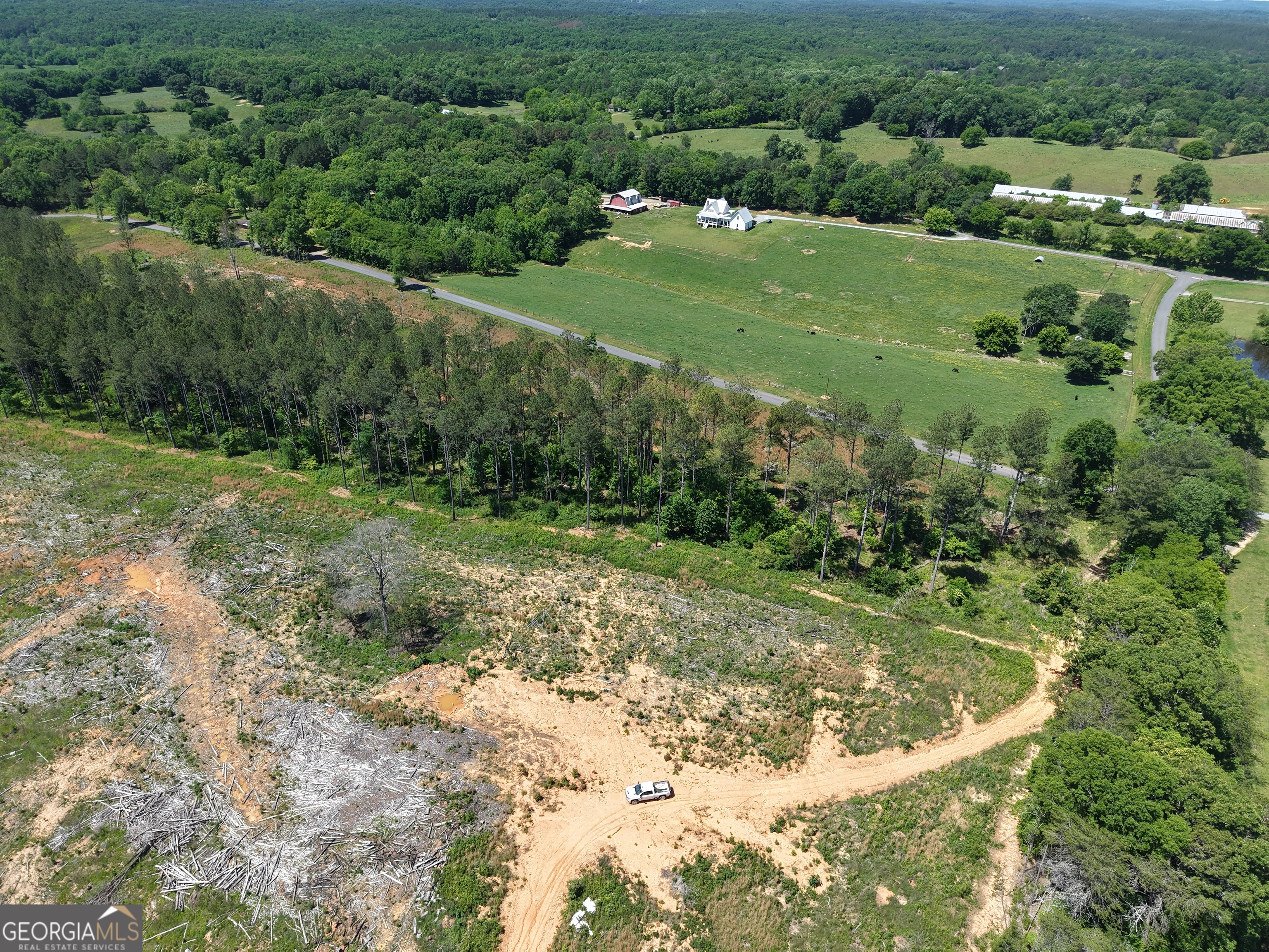 0 Bishop Loop Road, Unit 7400/9555 Fairmount, GA 30139 - Photo 41 of 42 a view of a big yard with large trees