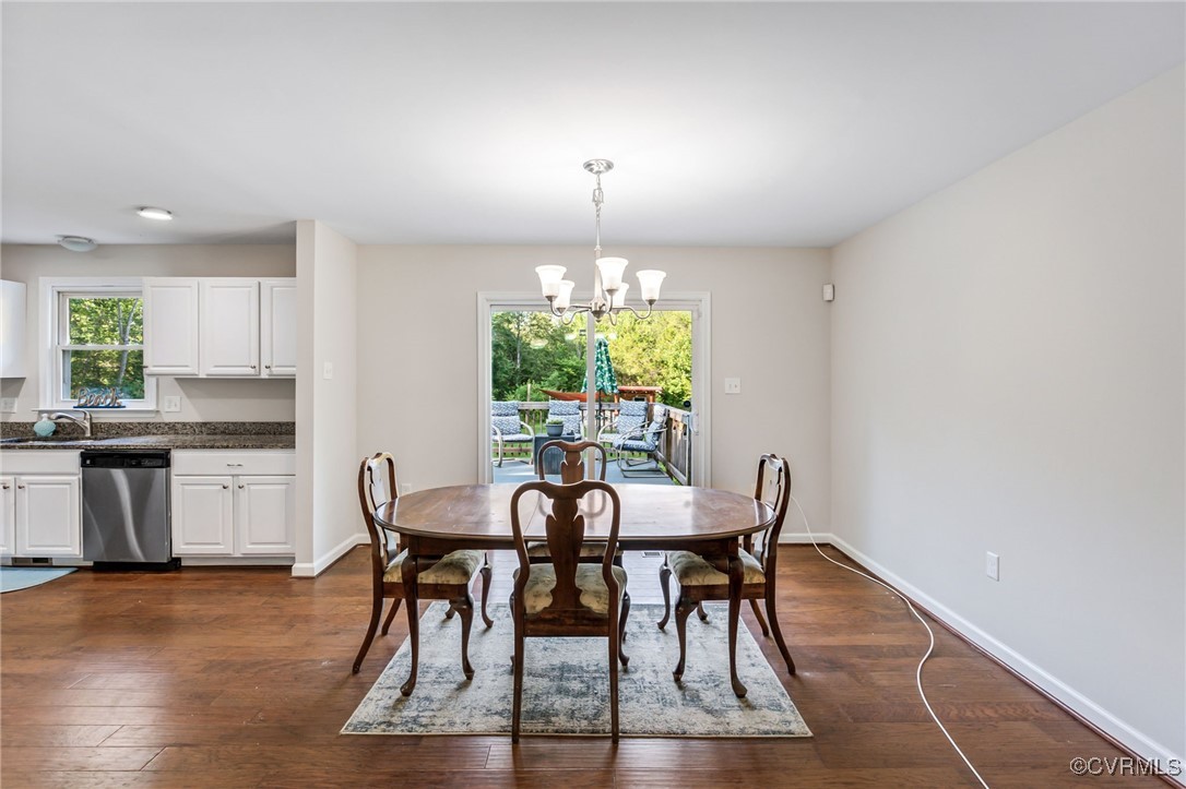 11925 Belfonte Road Bumpass, VA 23024 - Photo 9 of 34 a dining room with furniture and window