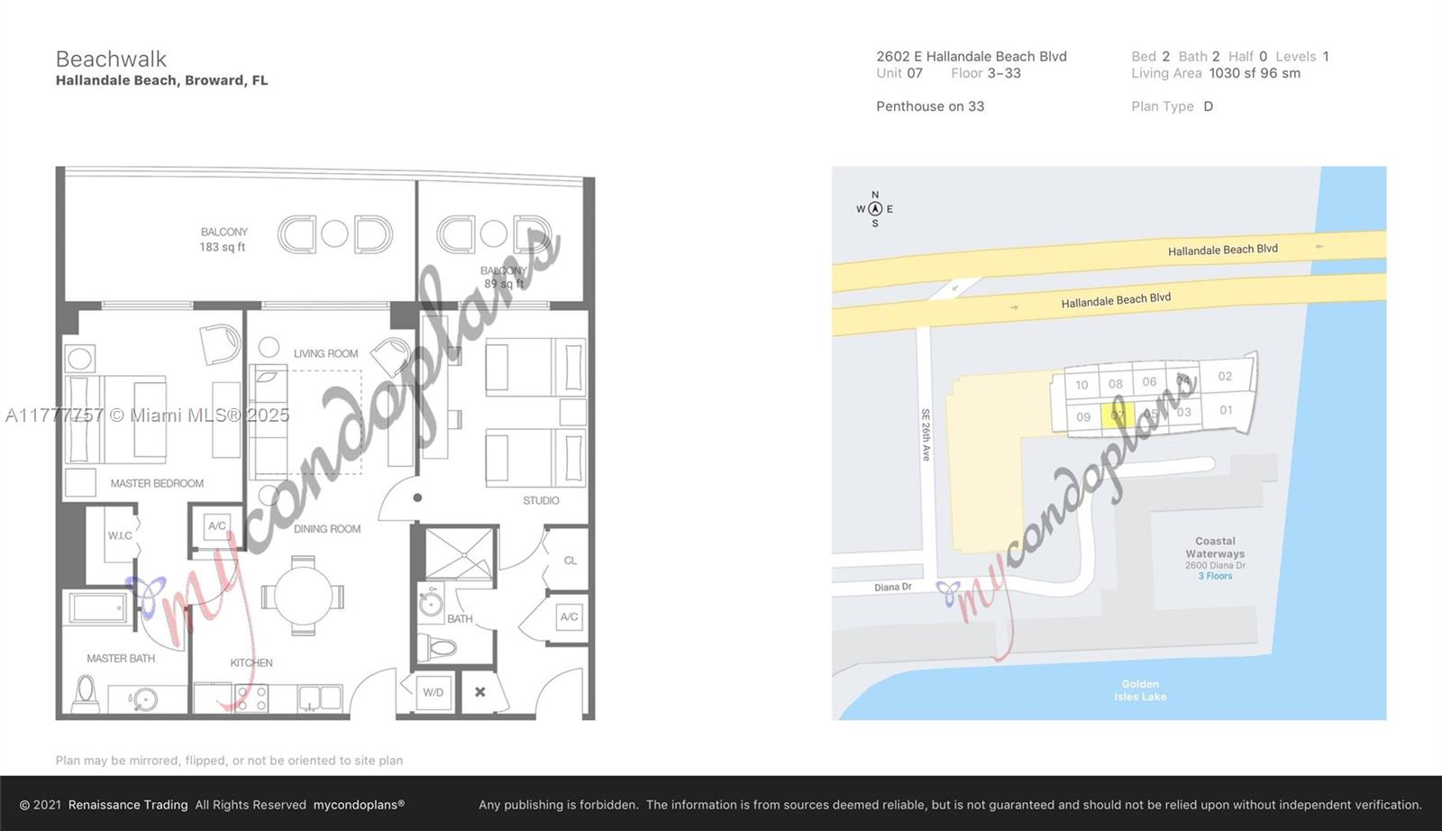 2602 East Hallandale Beach Boulevard, Unit R507 Hallandale Beach, FL 33009 - Photo 20 of 30