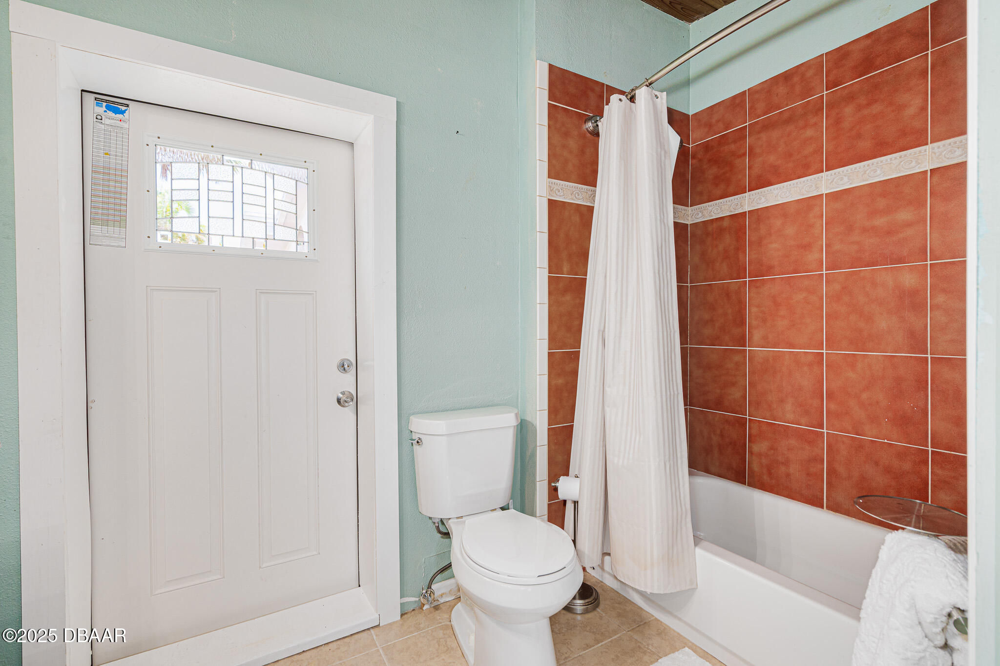 46 Oceanview Avenue Ponce Inlet, FL 32127 - Photo 39 of 79 a bathroom with a toilet and a shower
