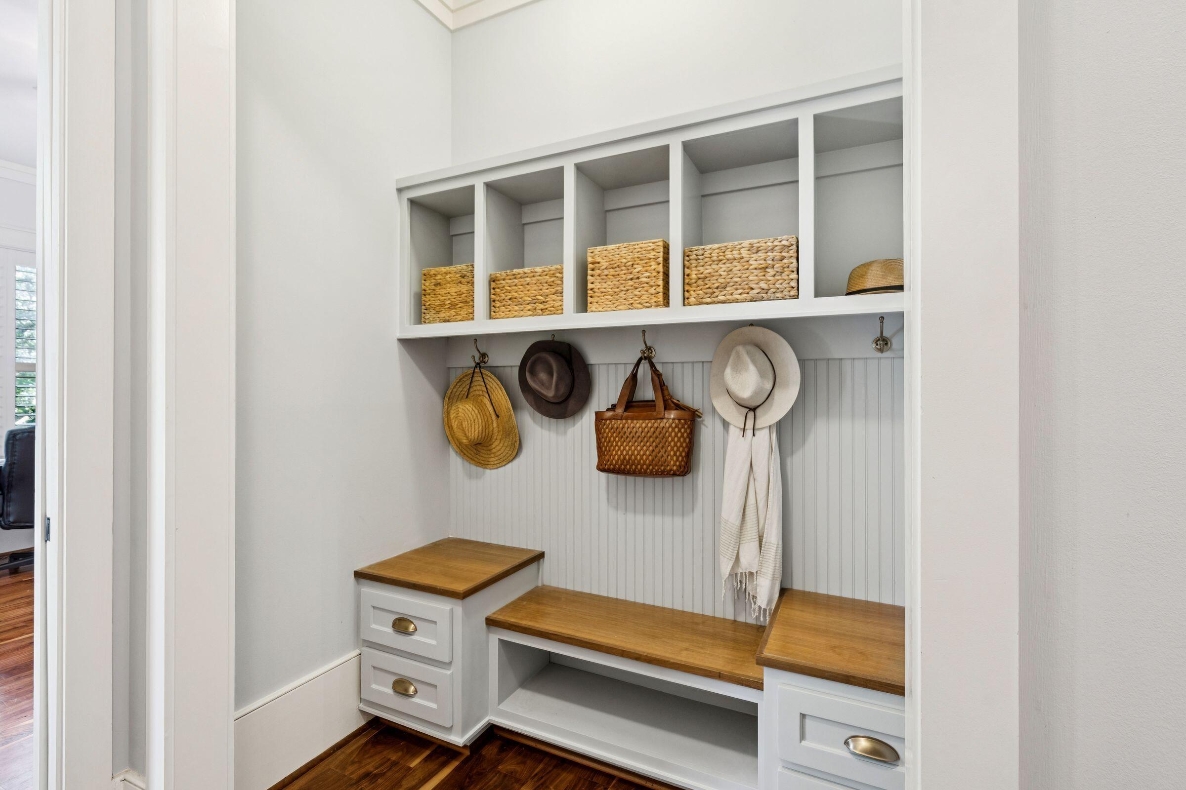 346 Bayview Drive Mount Pleasant, SC 29464 - Photo 29 of 78 Mudroom Wall