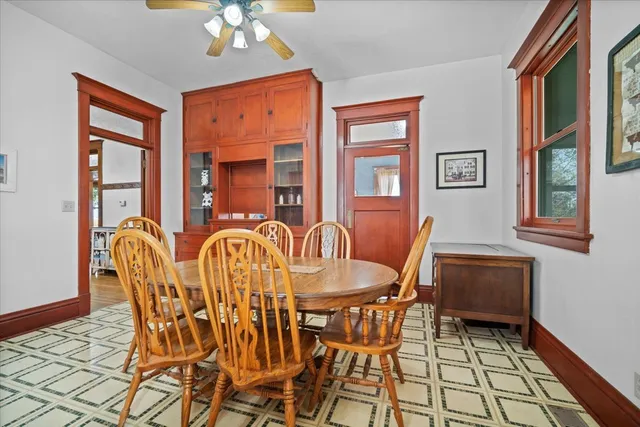 a bedroom with a bed and flat screen tv