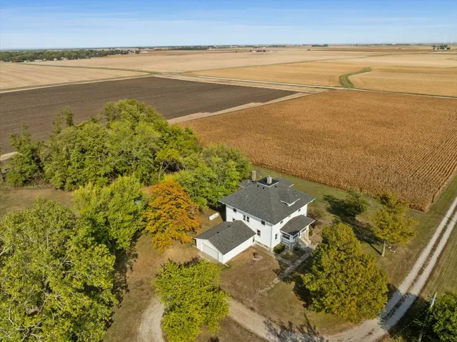 a view of an ocean and beach