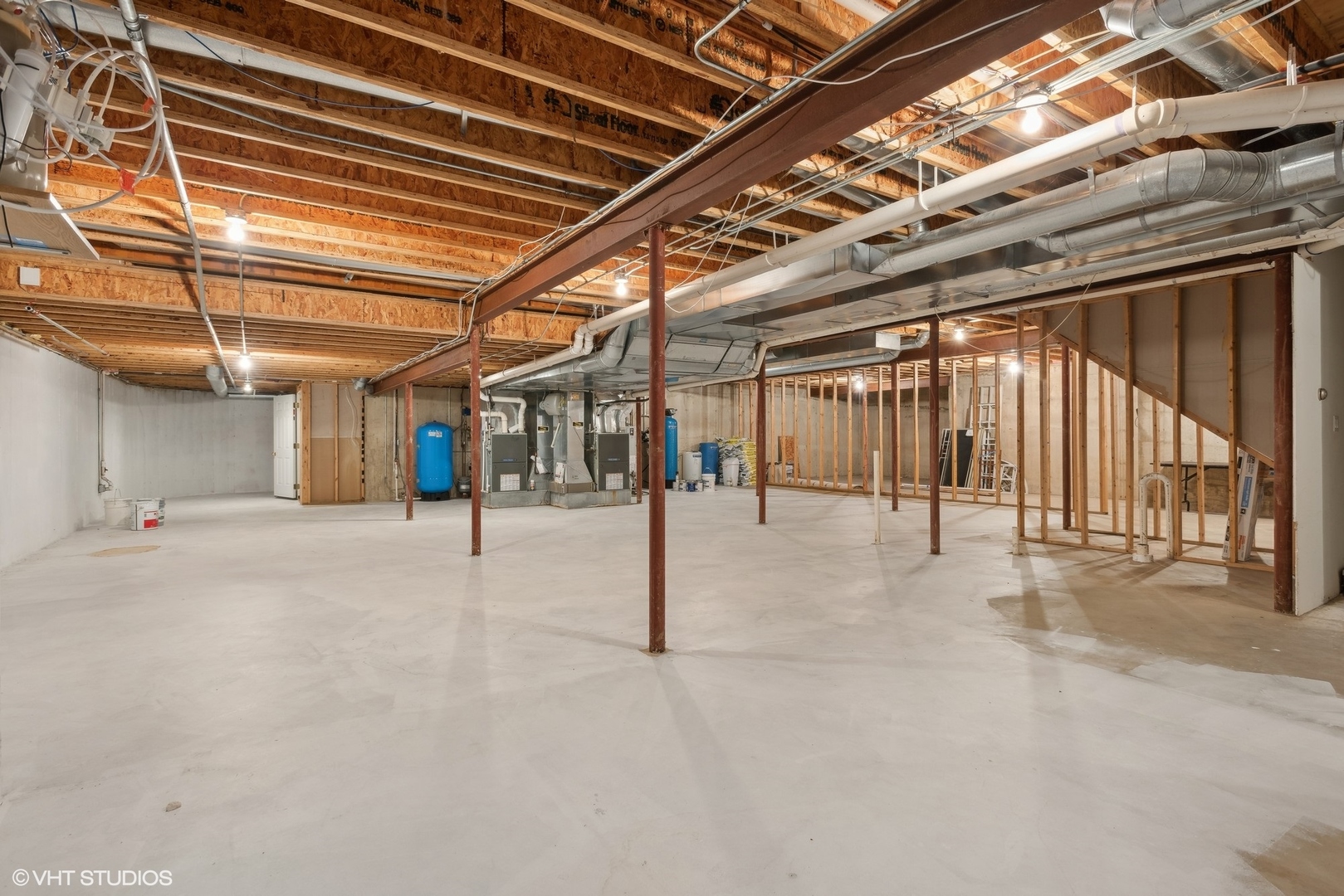 5N156 Dunham Road St. Charles, IL 60174 - Photo 60 of 65 a view of a room with wooden roof