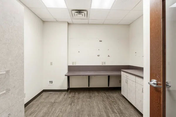 a view of cabinets
