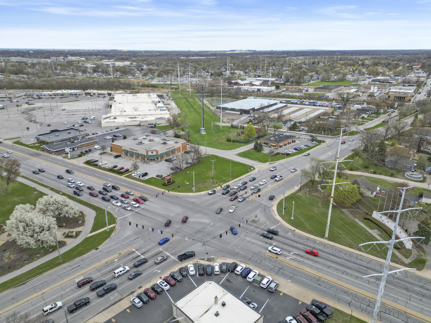 2427 Ridge Road Highland, IN 46322 - Photo 3 of 32 an aerial view of a city