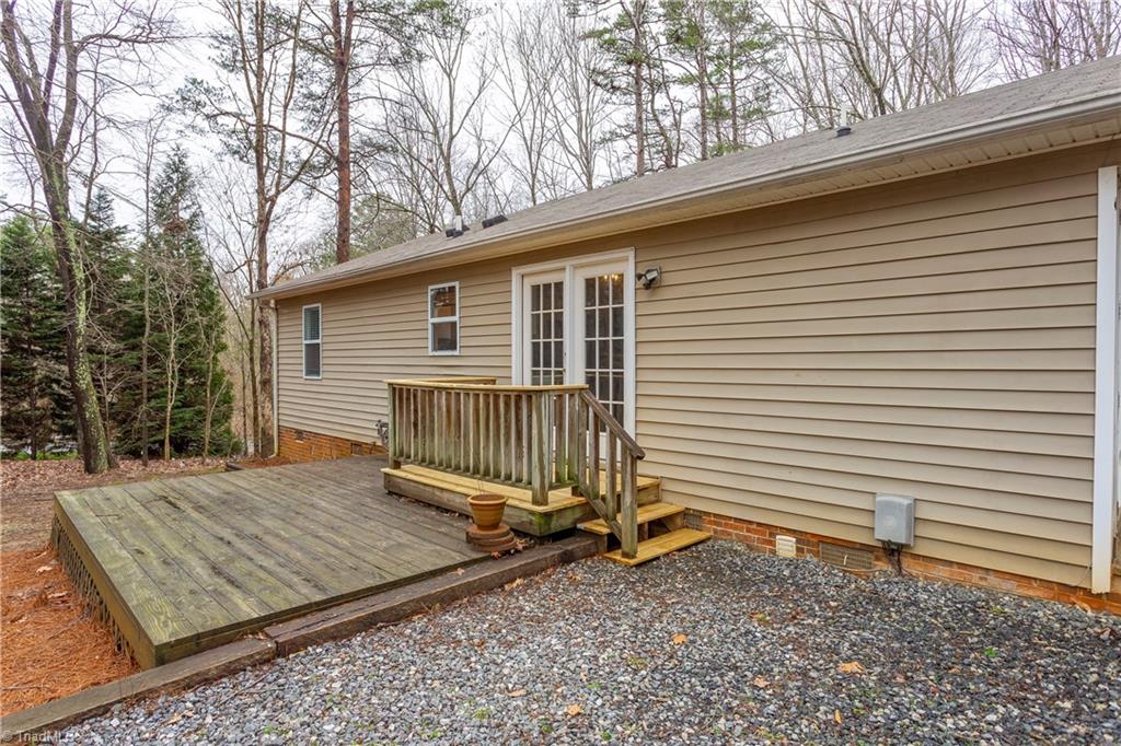 7325 Goodwill Church Road Oak Ridge, NC 27310 - Photo 17 of 20 Great deck perfect for a grill and entertaining!