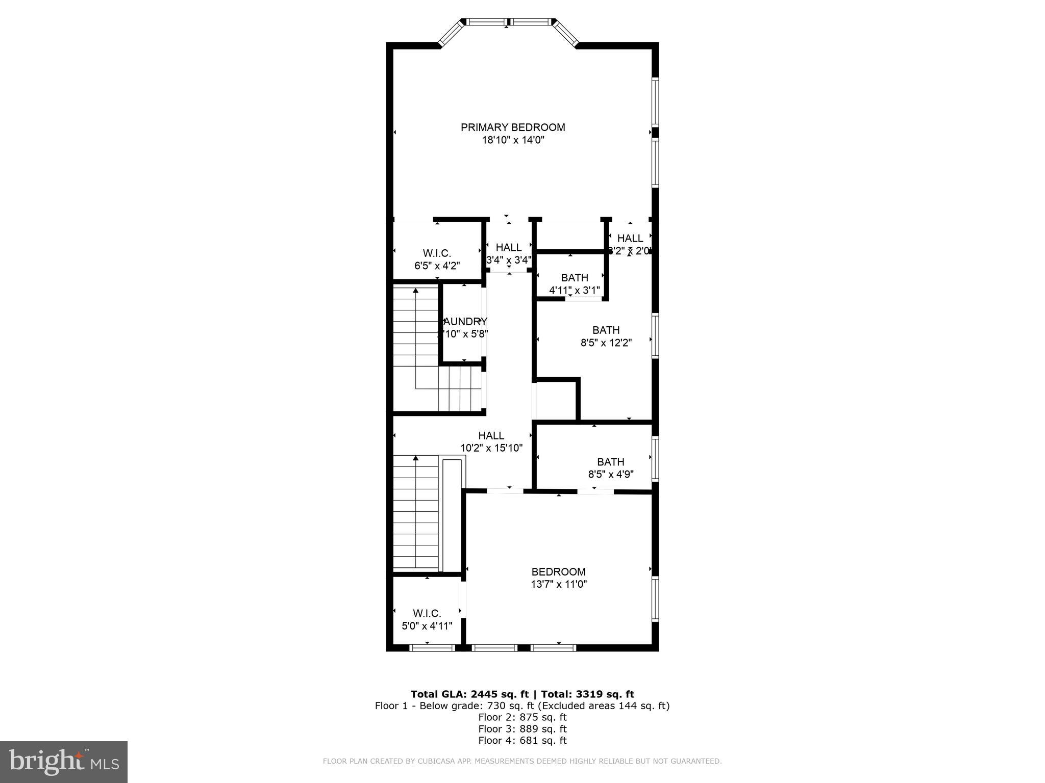 142 Merion Avenue Narberth, PA 19072 - Photo 65 of 67 level 2 floor plan