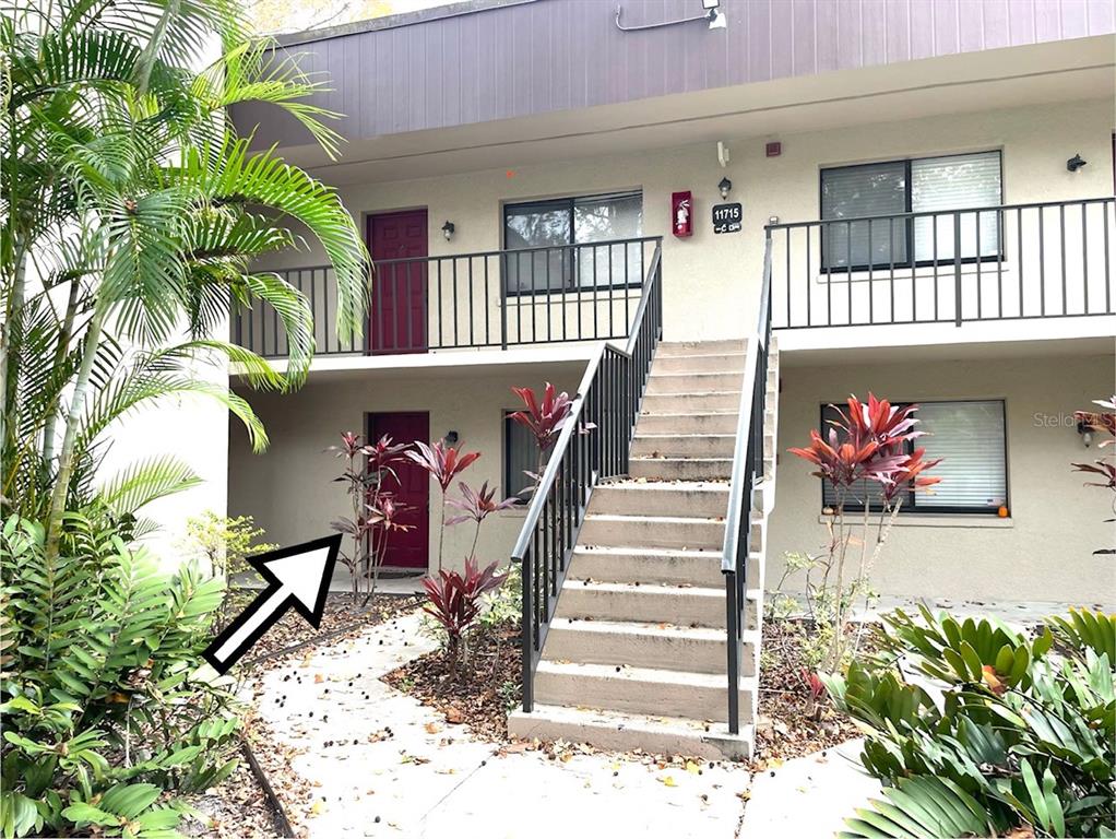 11715 Raintree Village Boulevard, Unit A Temple Terrace, FL 33617 - Photo 23 of 30 a view of entryway with a front door