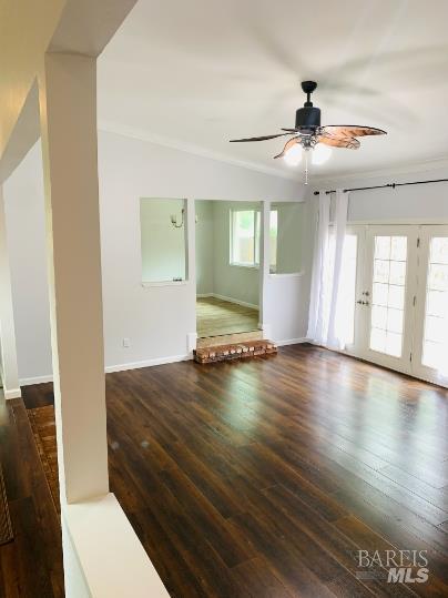 920 Linwood Street Vacaville, CA 95688 - Photo 30 of 38 a view of an empty room with wooden floor and a window