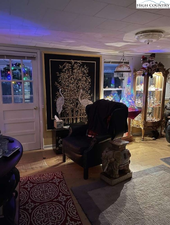 333 Mt Zion Road Deep Gap, NC 28618 - Photo 14 of 25 a living room with furniture a rug and a fireplace