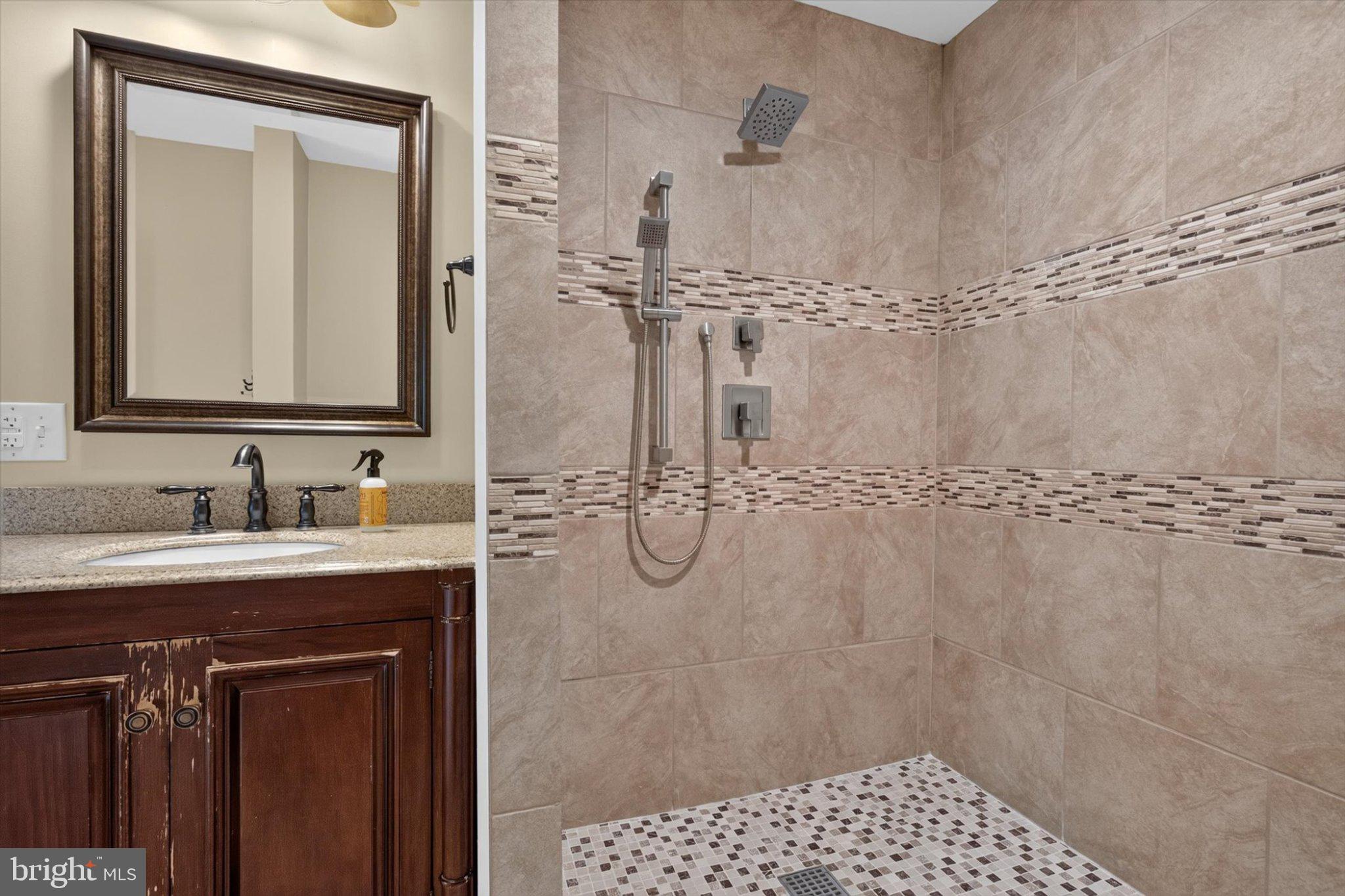 6505 Plowman Ridge Harrisburg, PA 17112 - Photo 55 of 83 Elegant shower with stylish tiles.