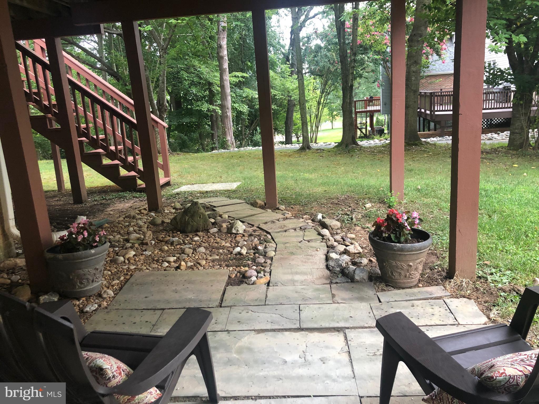 14205 Summit Lane Laurel, MD 20708 - Photo 12 of 48 Rear view from lower lever patio