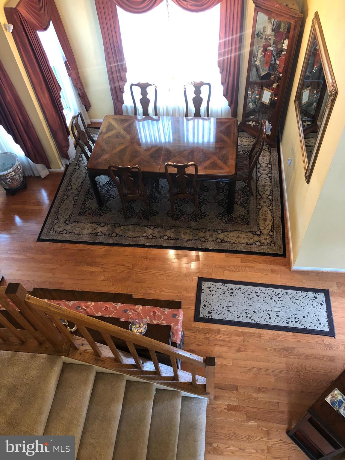 14205 Summit Lane Laurel, MD 20708 - Photo 19 of 48 Open Concept, Dining Room view from upper level