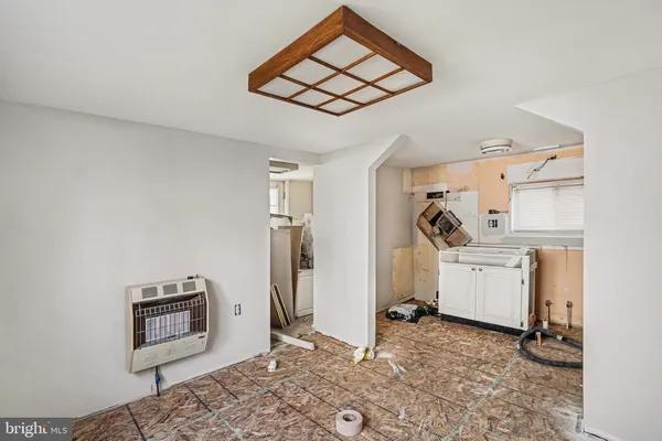 a room with storage and utility