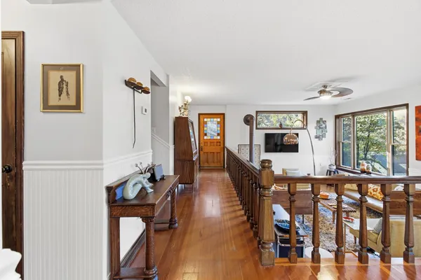 a view of a chairs in balcony