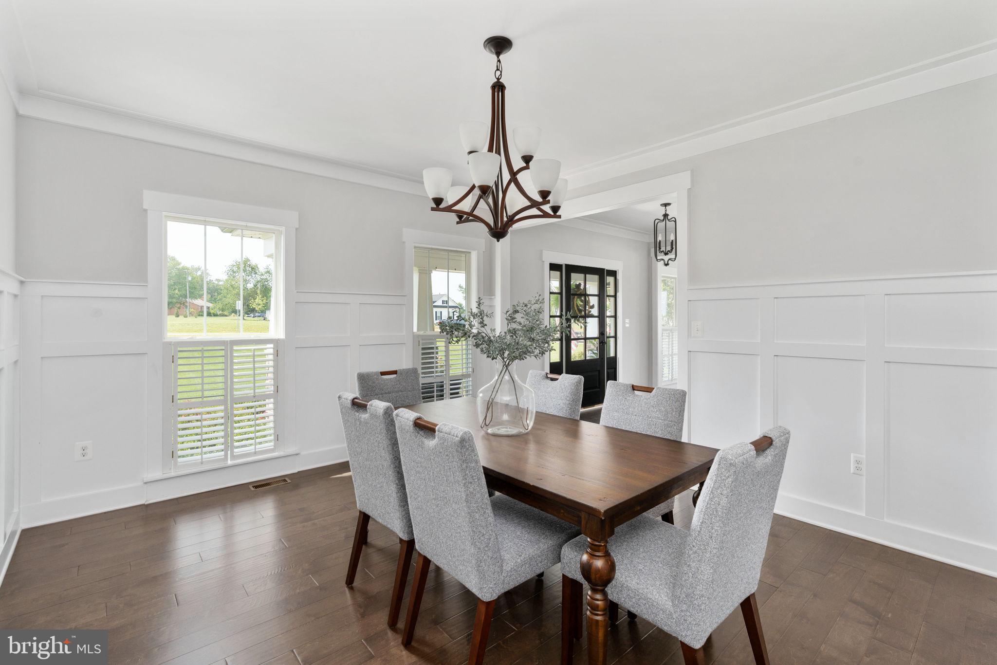 115 Saddle Ridge Lane Fredericksburg, VA 22406 - Photo 21 of 100 a view of a dining room with furniture window and wooden floor