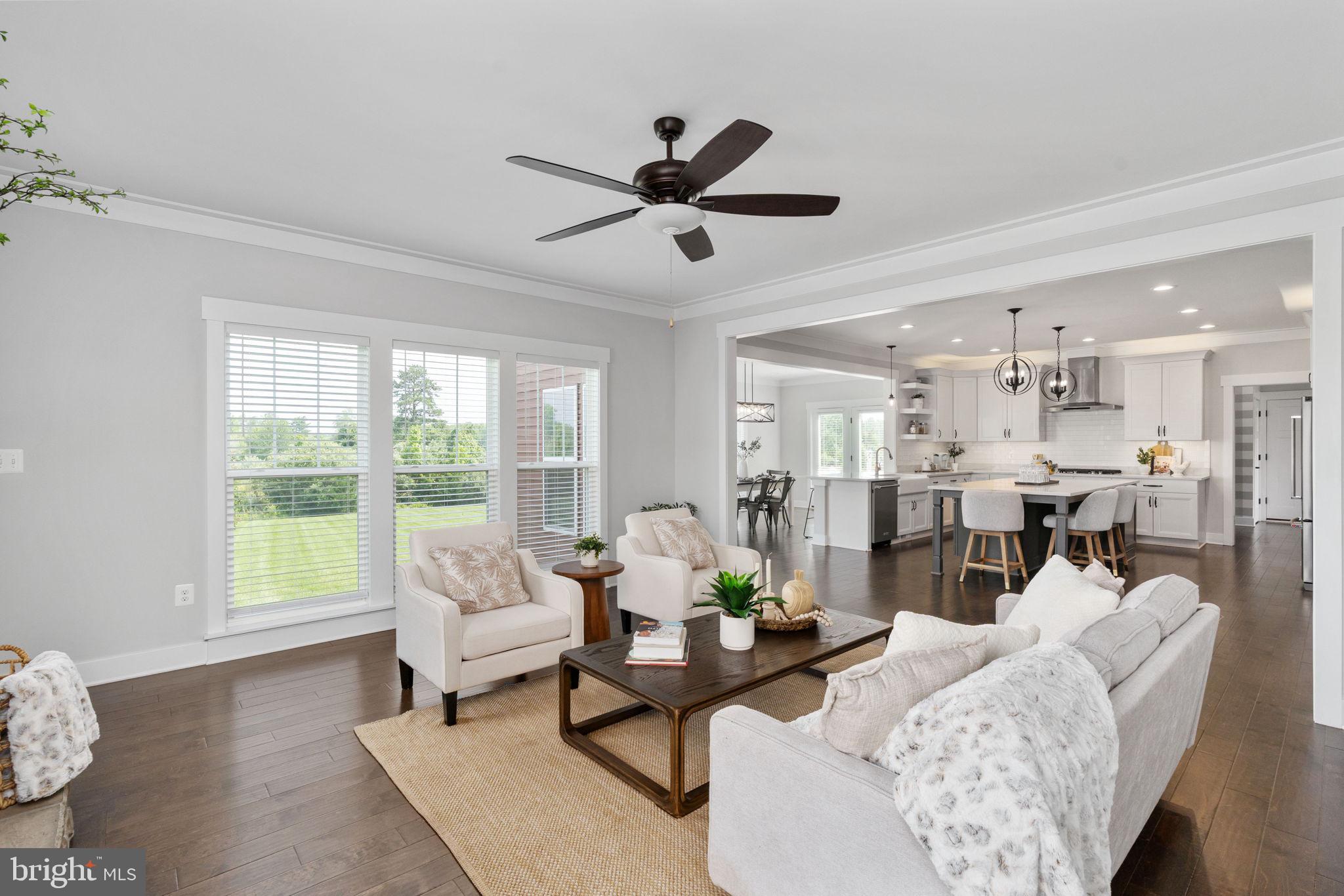 115 Saddle Ridge Lane Fredericksburg, VA 22406 - Photo 25 of 100 a living room with furniture and a large window