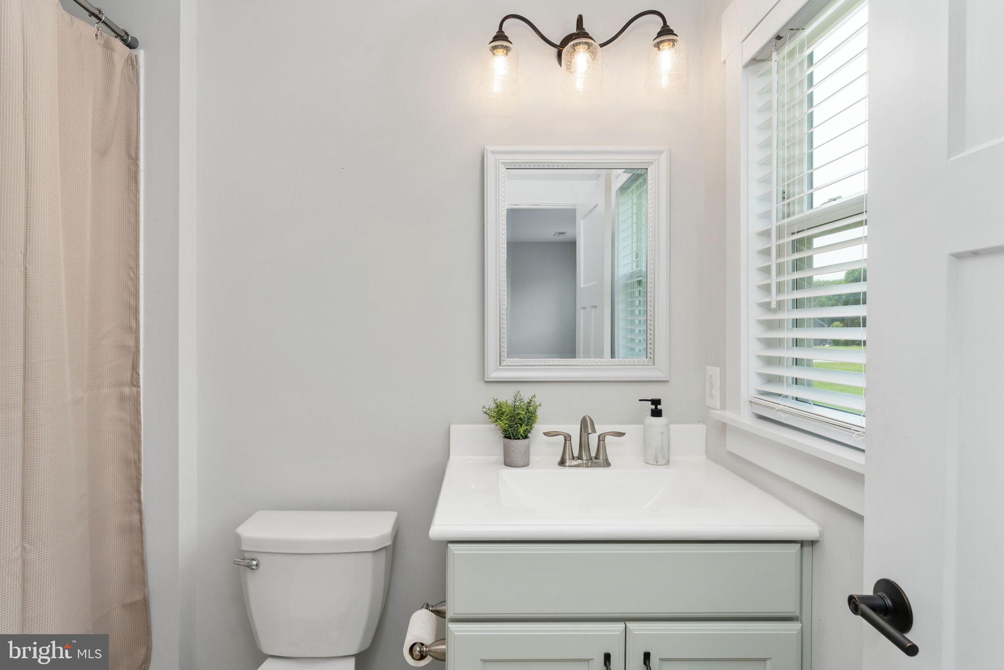 115 Saddle Ridge Lane Fredericksburg, VA 22406 - Photo 62 of 100 a bathroom with a sink vanity mirror and toilet