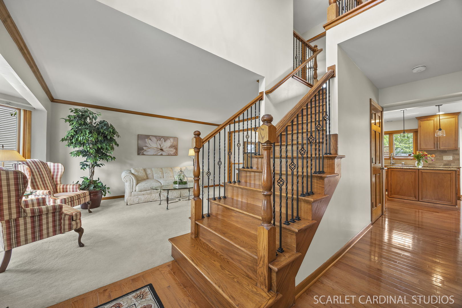 2565 Thornley Court Aurora, IL 60504 - Photo 12 of 59 a view of entryway and hall with wooden floor