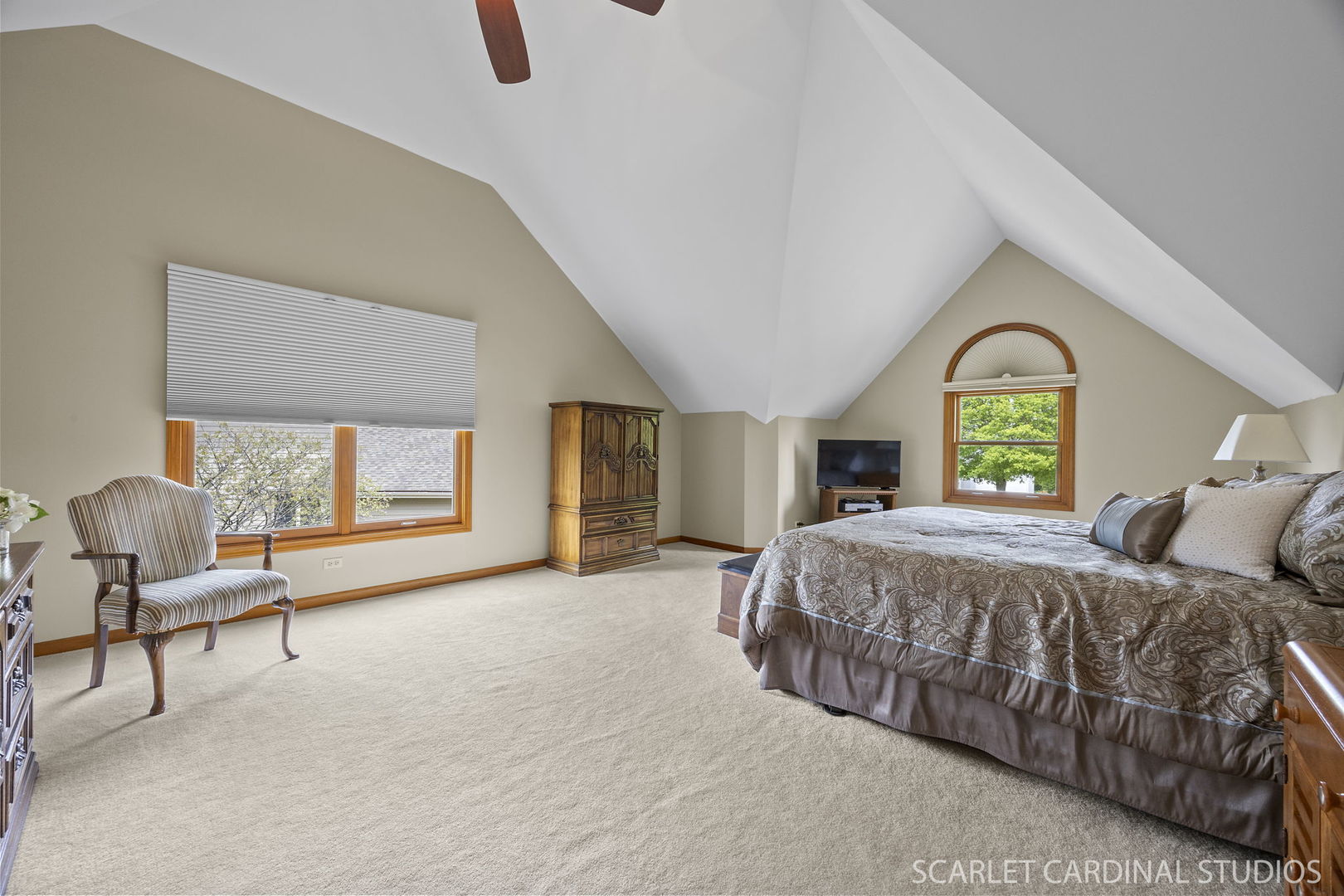 2565 Thornley Court Aurora, IL 60504 - Photo 18 of 59 a bedroom with a bed and a couch