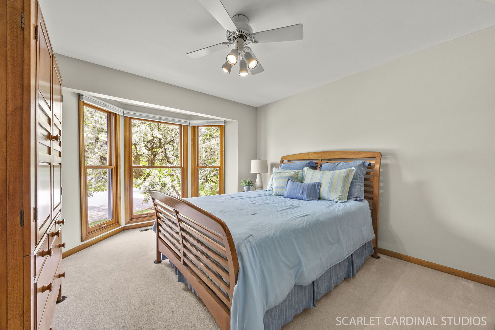 2565 Thornley Court Aurora, IL 60504 - Photo 22 of 59 a bedroom with a large bed and a large window