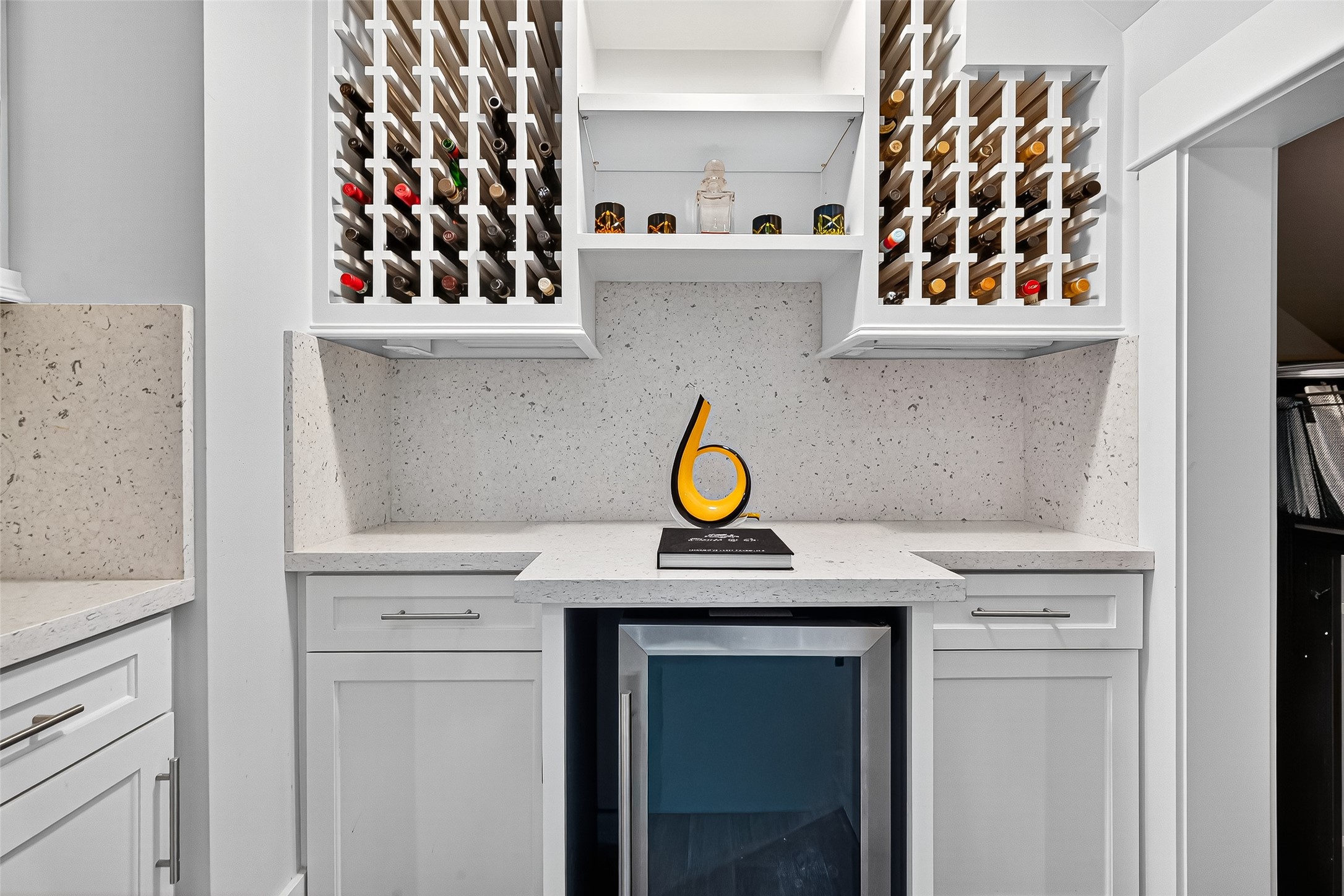 2217 West Main Street Houston, TX 77098 - Photo 11 of 31 a view of kitchen cabinets with wooden floor