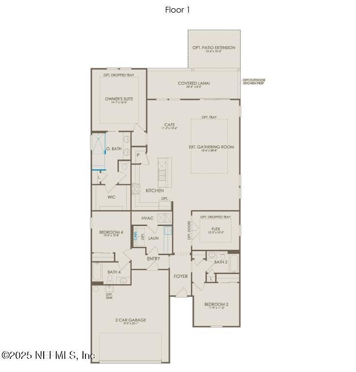 912 Rooster Holw Way Middleburg, FL 32068 - Photo 25 of 25 Mystique Floorplan