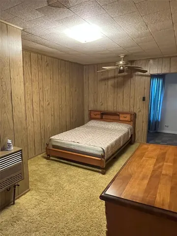 a backyard of a house