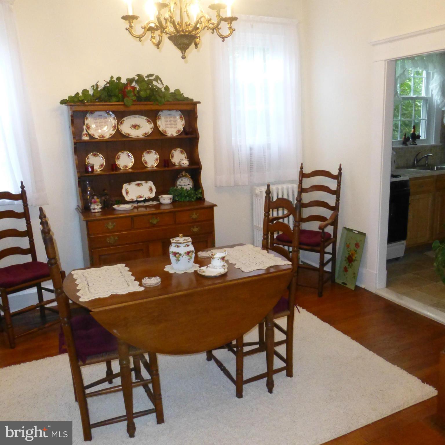 709 Murdock Road Baltimore, MD 21212 - Photo 4 of 17 Dining Room with hardwood floors