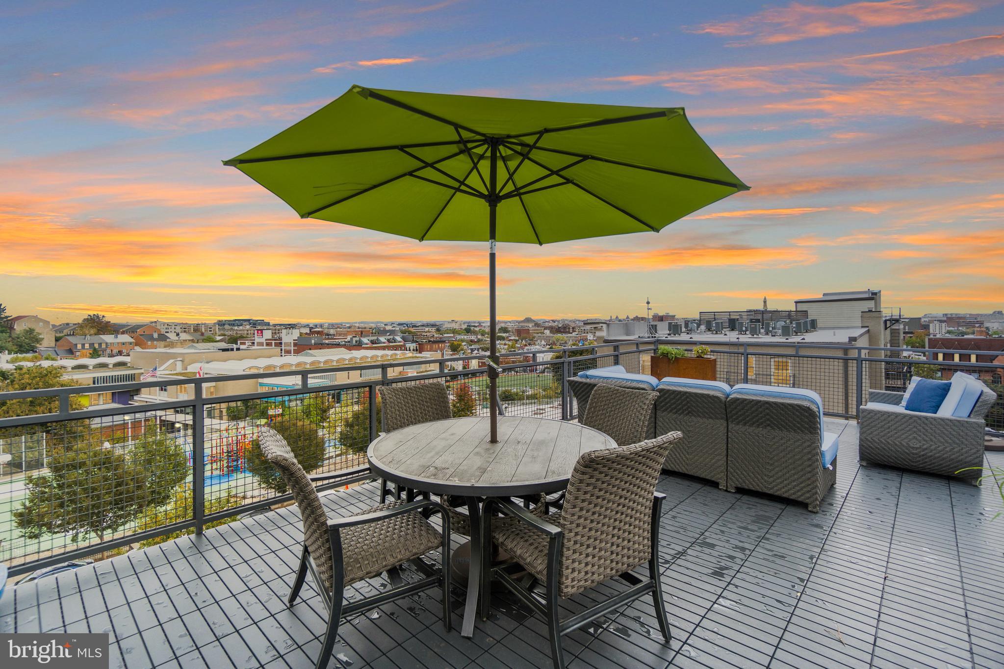 1806 Kalorama Road Northwest, Unit 4 Washington, DC 20009 - Photo 20 of 28 Private rooftop deck with sweeping city views!