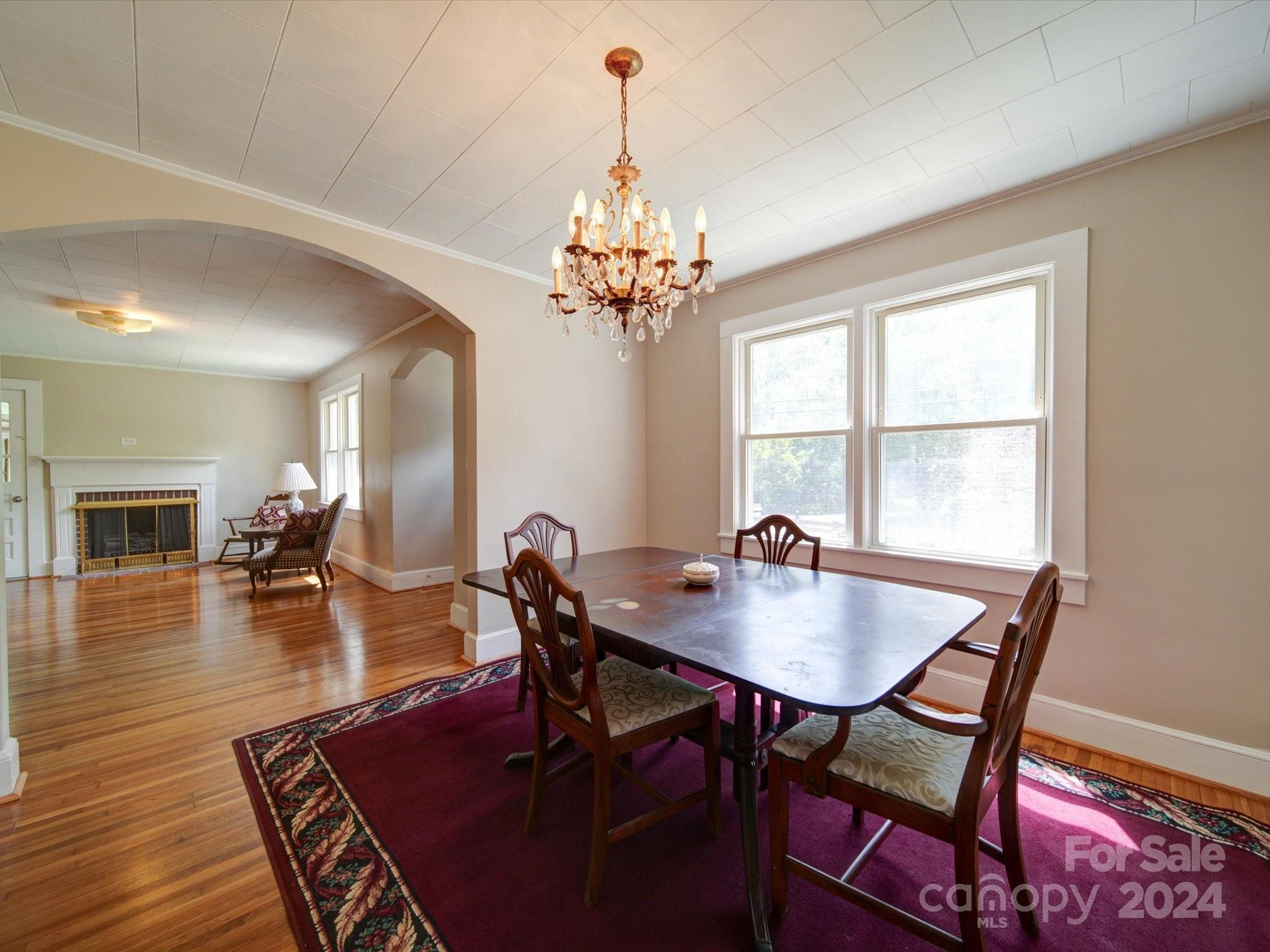 1102 White Store Road Wadesboro, NC 28170 - Photo 14 of 35 a view of a dining room with furniture window and wooden floor