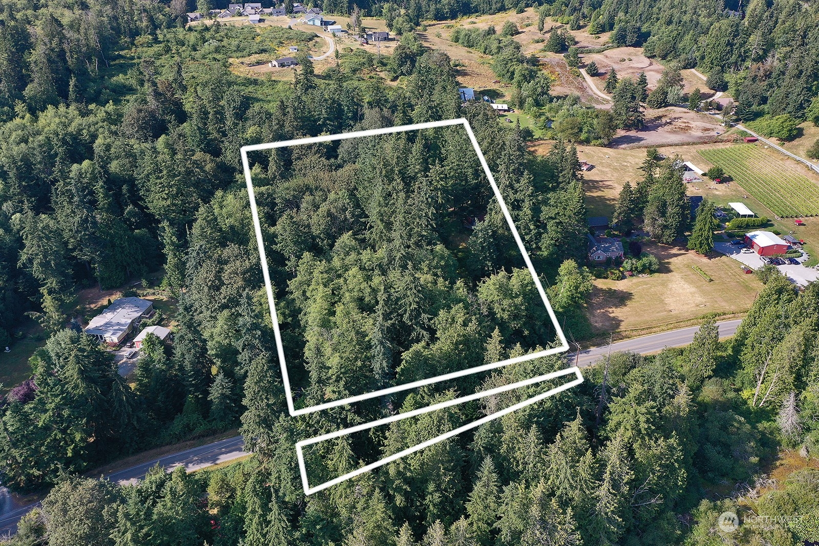 1885 Newman Road Freeland, WA 98249 - Photo 23 of 25 a view of yard with green space