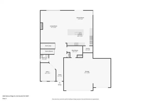 a picture of floor plan