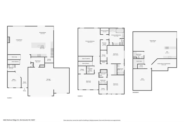 a picture of a floor plan